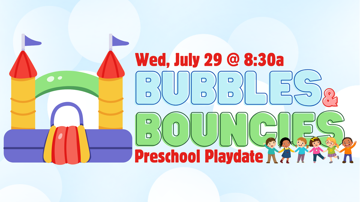 HFBC Event Artwork: Bubbles and Bouncies