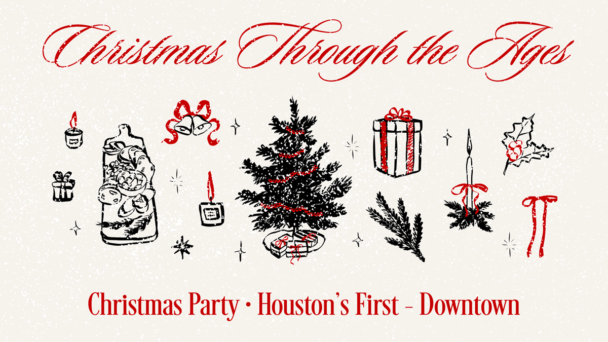 HFBC Event Artwork: Downtown Christmas Celebration - Through the Ages