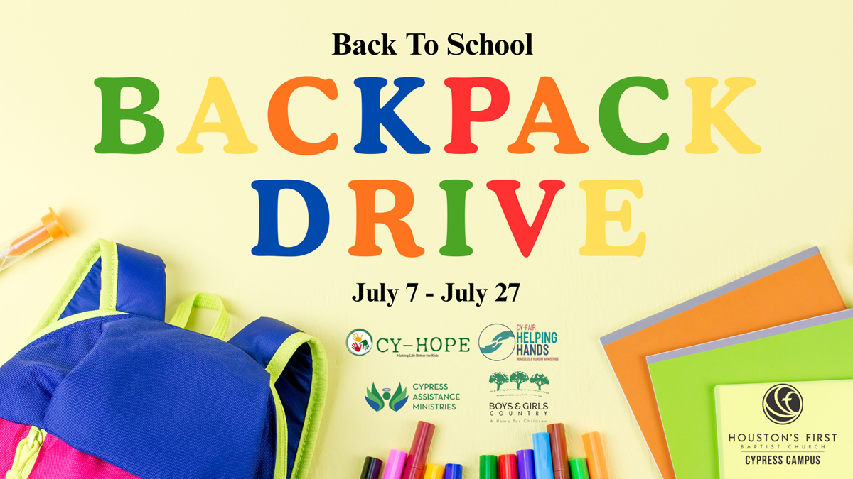 HFBC Event Artwork: Backpack Drive