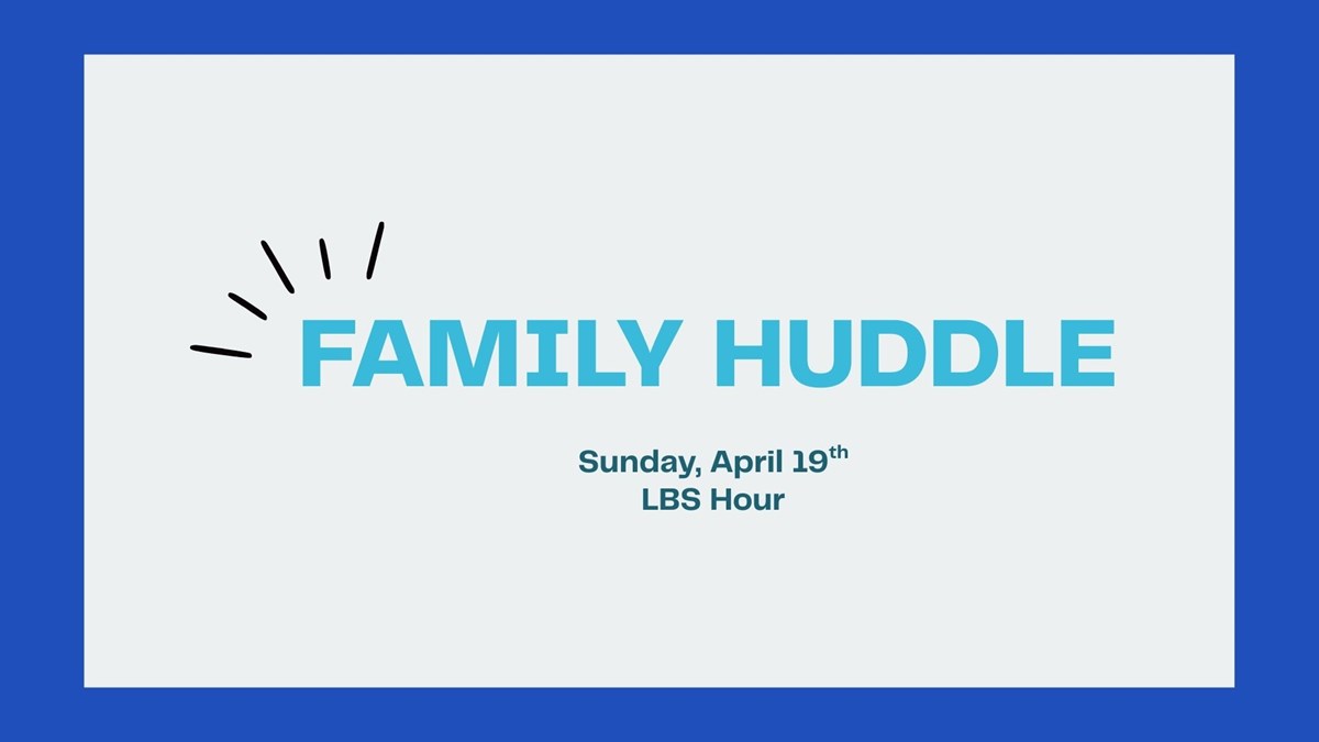 HFBC Event Artwork: Family Huddle